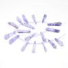 Electroplated Natural Quartz Crystal Beads Strands G-G890-A-02-2