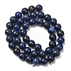 Round Dyed & Natural Lapis Lazuli Gemstone Bead Strands G-J333-05-8mm-7