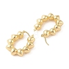 Rack Plating Brass Hoop Earrings for Women EJEW-G394-16G-2