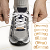 14pcs 7 style Constellations Theme 201 Stainless Steel Shoe Lace Decorations AJEW-PH0011-22-6