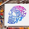 Plastic Reusable Drawing Painting Stencils Templates DIY-WH0172-182-6