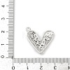 Brass Micro Pave Cubic Zirconia Pendants KK-G526-18P-3