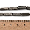 Natural Gold Pyrite/Golden Pyrite Beads Strands G-F833-I01-01-5