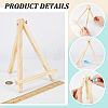 28Pcs Folding Wood Tabletop Easel AJEW-WH0709-313-3