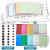 Fingerinspire 20 Sheets 12 Styles PVC Plastic Fishing Lures Sticker DIY-FG0003-01-2