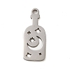 Non-Tarnish 304 Stainless Steel Pendants STAS-S123-03P-03-1