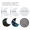 3 Pcs Moon Perpetual Calenda Silicone Mold DIY-SZC0002-01-2