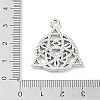 Tibetan Style Alloy Pendants PALLOY-D027-14AS-3