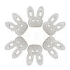 Bunny Natural Freshwater Shell Beads SHEL-CJ0001-13-8