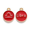 Alloy Enamel Pendants LS-X-ENAM-S124-01A-07K-1