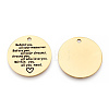 201 Stainless Steel Pendants STAS-T064-37G-11-1