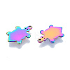 Ion Plating(IP) 201 Stainless Steel Charms STAS-N098-125M-3