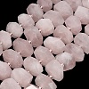 Natural Rose Quartz Beads Strands GG-CBAC18C-A02-02-2