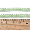 Dyed Natural Malaysia Jade Rondelle Beads Strands X-G-E316-2x4mm-56-3