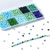 1300Pcs 10 Colors Electroplate Glass Beads EGLA-YW0003-20-1