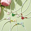 Glass Beads Necklaces NJEW-JN04725-2