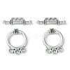 Tibetan Style Alloy Toggle Clasps LF10795Y-NF-2