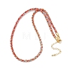 3.5MM Round Nylon Cotton Cord Necklace Making NJEW-C106-03G-06-1