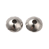 304 Stainless Steel Bead Caps STAS-D244-01P-3