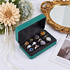 Rectangle PU Leather Ring Organizer Boxes CON-WH0089-240C-4