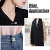 26Pcs 13 Styles Antique Silver Alloy Brooch JEWB-CJ0001-89-7