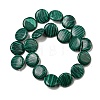 Synthetic Malachite Beads Strands G-B071-E01-02-2