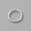 925 Sterling Silver Open Jump Rings STER-WH0008-30-1