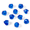 10Pcs Glass Imitation Austrian Crystal Beads GLAA-TADJ0001-11F-2