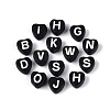 Opaque Acrylic Enamel Beads SACR-Q001-16B-A01-2