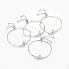 Adjustable Brass Micro Pave Cubic Zirconia Bolo Bracelets BJEW-F356-03-P-1