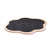 Cloud Wooden Mini Chalkboard Signs AJEW-M035-06-4