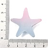 Gradient Color Opaque Resin Decoden Cabochons CRES-P036-01A-04-3