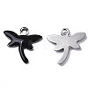 201 Stainless Steel Enamel Charms STAS-N088-19A-2