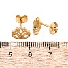 304 Stainless Steel Stud Earrings EJEW-I311-03B-G-2