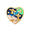 304 Stainless Steel Crystal Rhinestone Pendants STAS-OY009-91G-3