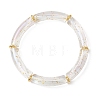 UV Plating Acrylic Bracelets for Women BJEW-JB12949-2