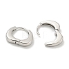 Brass Hoop Earrings EJEW-L211-010U-P-2