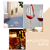 12 Pcs 12 Style Cat Theme Alloy Enamel Wine Glass Charms AJEW-BC0003-89-7