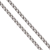 Adjustable Alloy Heart Pendant 304 Stainless Steel Box Chain Lariat Necklaces for Women NJEW-JN05902-02-5
