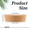 10Pcs Cork Stopper AJEW-ME0002-68-2