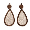 Wood & Leather Big Pendants WD-CBAE7F9-01B-1