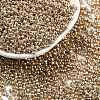 Electroplate Glass Seed Beads X-SEED-Q003-1-1