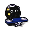 Musician Cat Enamel Pins JEWB-K037-01F-EB-1