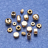 Craftdady 90Pcs 9 Style Brass Spacer Beads KK-CD0001-16G-5