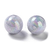 Two Tone Opaque Acrylic Beads LS-SACR-P024-01B-W11-2