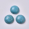 Synthetic Turquoise Cabochons G-TAC0001-01H-2