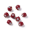 Halloween Opaque Resin Beads RESI-F033-01E-4