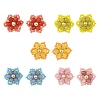 Natural Malaysia Jade Stud Earrings EJEW-MZ00742-3