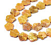 Natural Freshwater Shell Beads Strands LS-SHEL-Q025-002E-3