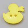 2-Hole Acrylic Buttons BUTT-Q037-10J-3
